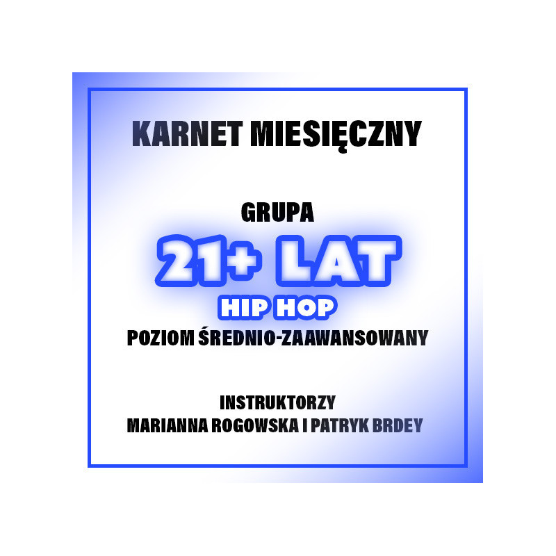HIP-HOP | 21+ LAT | ŚR-ZAAW - MANIA & PATRYK | GRUDZIEŃ