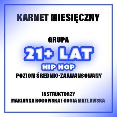 HIP-HOP | 21+ LAT | MANIA & GOSIA | CZERWIEC
