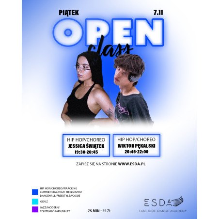 | OPEN CLASS | PIĄTEK | 07.11