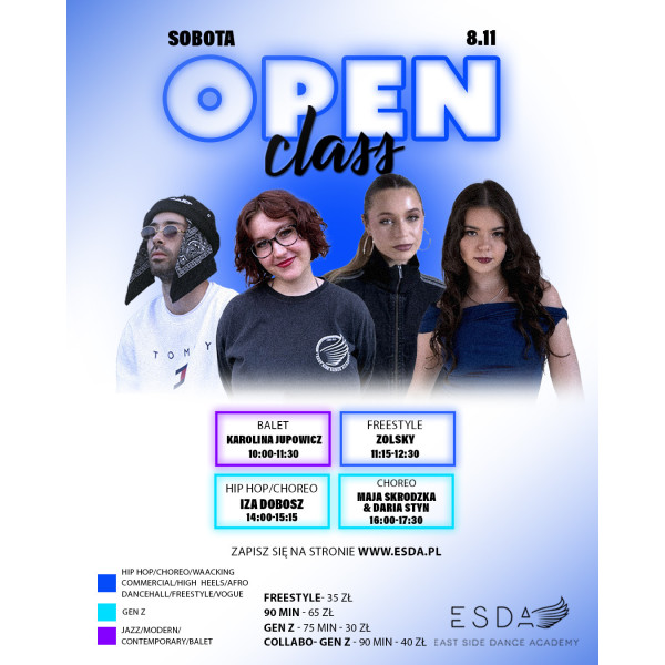 | OPEN CLASS | SOBOTA | 08.11