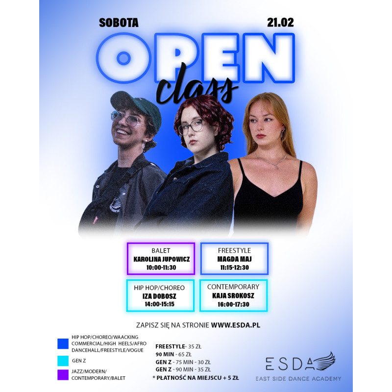 | OPEN CLASS | SOBOTA | 21.02