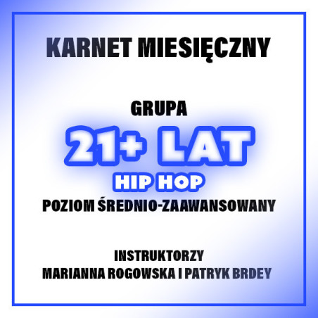 HIP-HOP ŚR-ZAAW | 21+ LAT | SIERPIEŃ