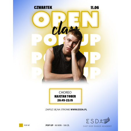 POP UP | KAJETAN TOBER | 11.06