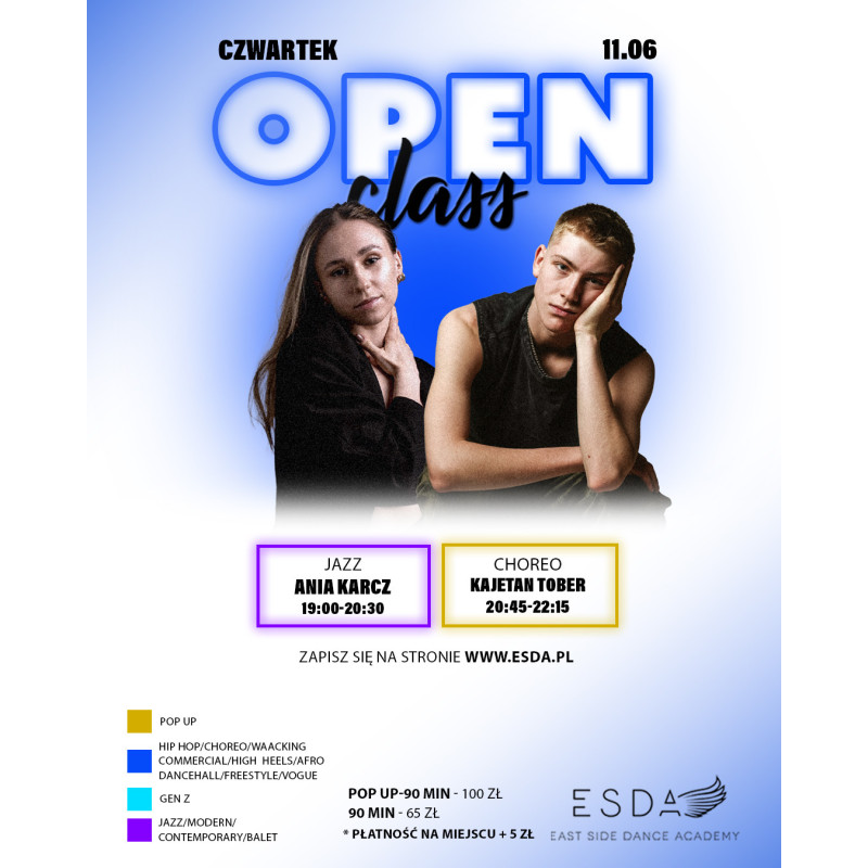| OPEN CLASS | CZWARTEK | 11.06