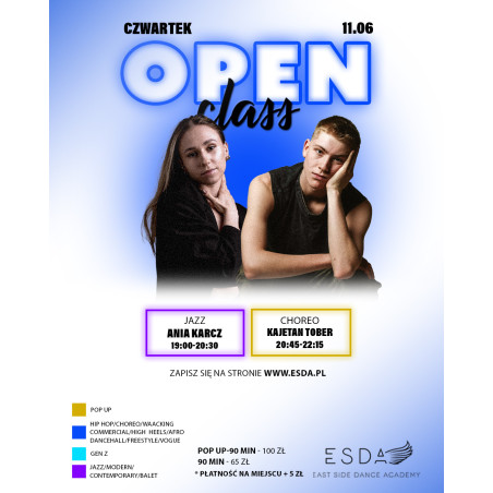 | OPEN CLASS | CZWARTEK | 11.06