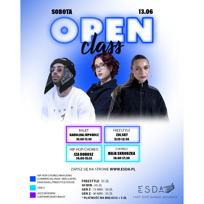| OPEN CLASS | SOBOTA | 13.06