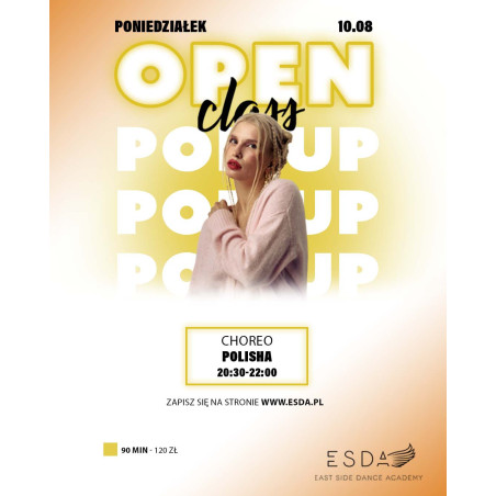 POLISHA POP UP CLASS | 10.08