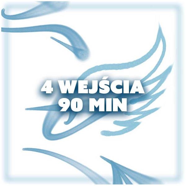 KARNET 4 WEJŚCIA - 90 MIN